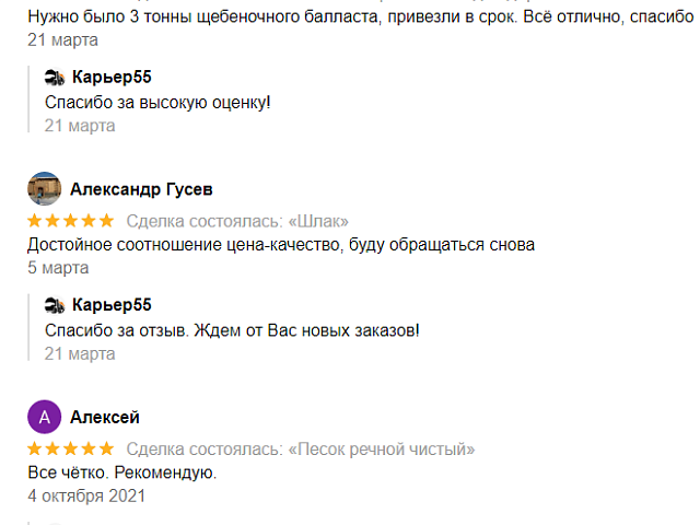 Отзывы